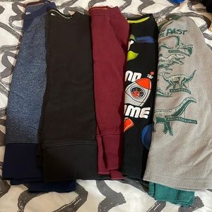 NWOT long sleeve sweater bundle for kids size 7 & 8